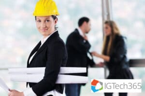Contractor Woman IGT logo