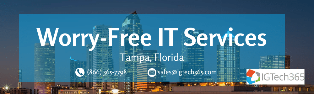 IGTech365 Worry-Free IT Services, Tampa, Florida