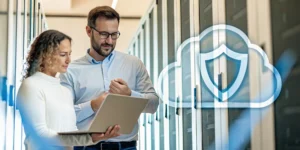 Small business IT team planning for cloud migration risks