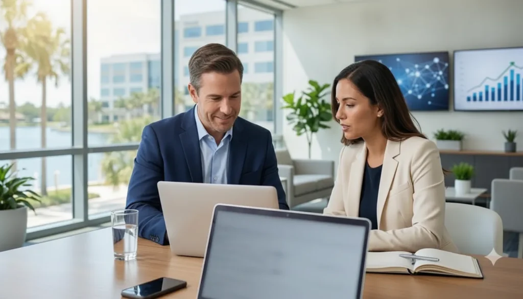 Florida business owner and IT specialist planning endpoint security